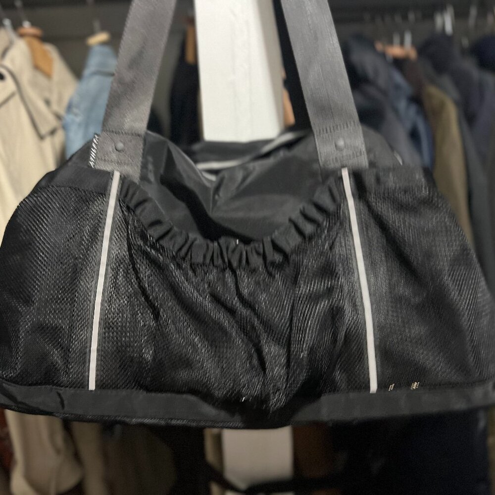 Athleta Black Gym Bag